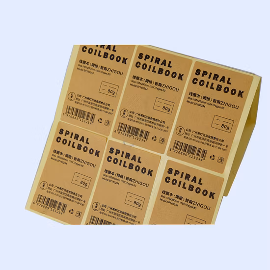 Günstiger, individuell mit Logo bedruckter Aufkleber in Guangzhou